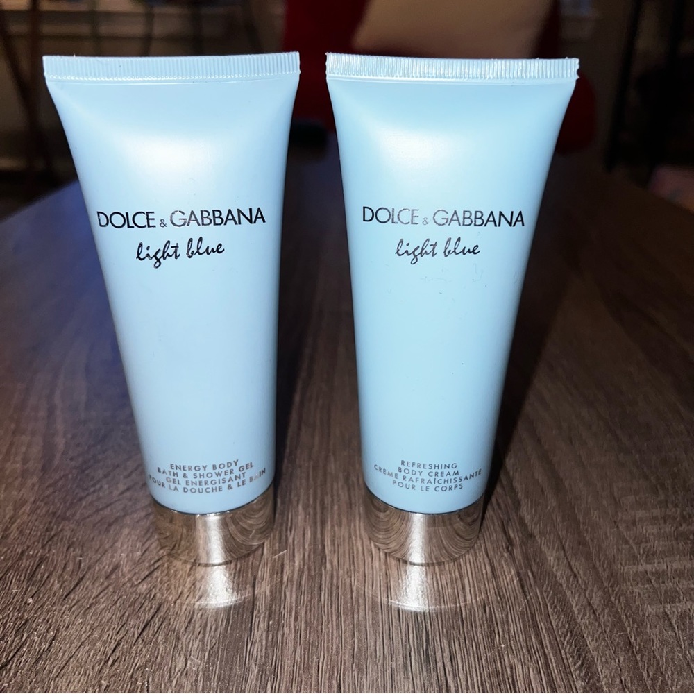 Dolce & Gabbana Light Blue shower gel/body cream 3.3fl oz.